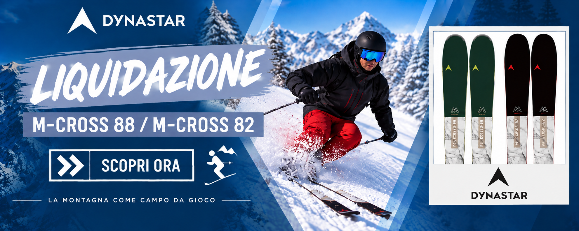 OFFERTA SCI DYNASTAR M-CROSS